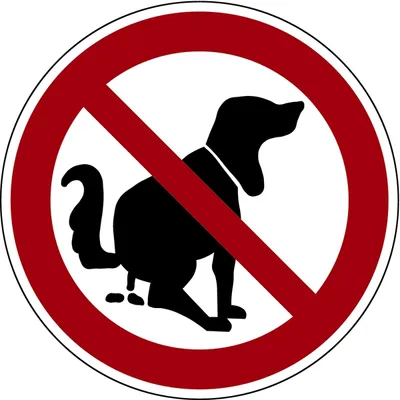 Produktbild von Verbotsschild, Hier kein Hundeklo, Alu, Durchm. 200 mm