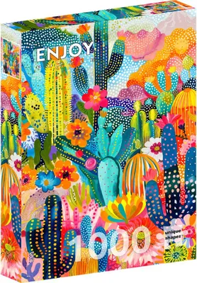 Productafbeelding van Puzzel 1000 stukjes Enjoy – Cactusoord