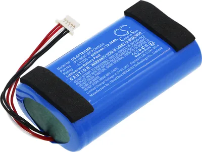 Image de TECHTEK Batterie compatible avec [Eufy] Spaceview Pro baby cam, SpaceView Pro Video Baby Monitor, T8321-M, Video Baby Monitor 720P remplace PT18650-S
