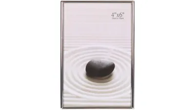 Produktbild von Silberner Bilderrahmen HAMBURG 10x15cm
