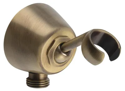 Produktbild von Duschanschluss mit Brausehalter, bronze