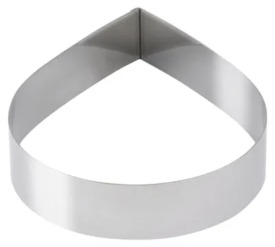 Produktbild von Dessert- /Tortenring Tropfen 180x50mm