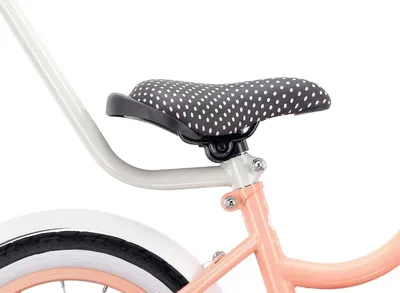 Produktbild von Sun Baby Kinderfahrrad 14 Zoll Heart Bike mit Schieber und Stützrädern, V-Brake vorne und Rücktrittbremse - Rosa