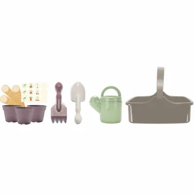 Produktbild von dantoy Kinder Pflanzen Set Garten Pflanzset Gartenwerkzeuge Pflanztöpfe