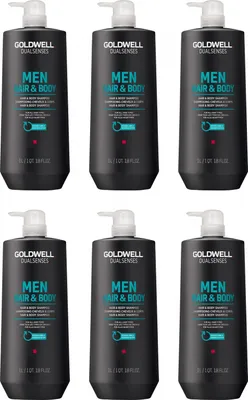 Produktbild von Dualsenses Men Hair & Body Shampoo 6x1000 ml