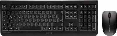 Imagen del producto de Cherry Teclado+Ratón Inalámbrico Inglés DW3000 Neg