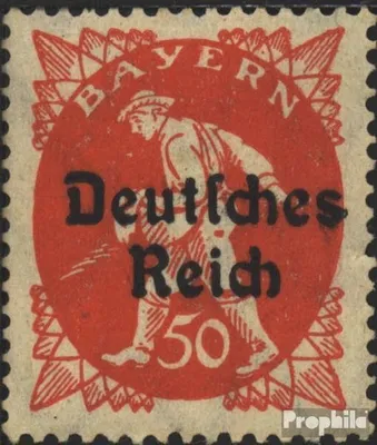 Produktbild von Briefmarken Deutsches Reich 1920 Mi 125 gestempelt Bayernabschied