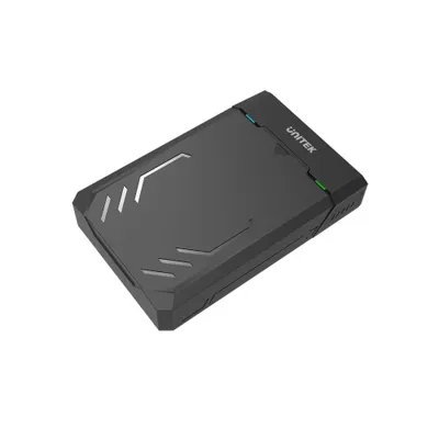 Image de UNITEK Y-3035 storage drive enclosure HDD/SSD enclosure Black 2.5/3.5