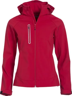 Produktbild von Moderne Damen Jacke Milford 3-Lagen Softshell wasserdicht atmungsaktiv mit abnehmbarer Kapuze