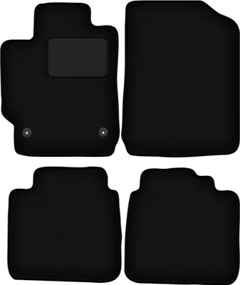 Produktbild von Schwarze Veloursmatten für: Toyota Camry VII Limousine (2007-2011)