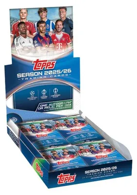 Produktbild von 2025-26 Topps Flagship UEFA Club Competitions Hobby Box