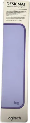 Produktbild von Logitech Desk Mat Studio Series Lilac