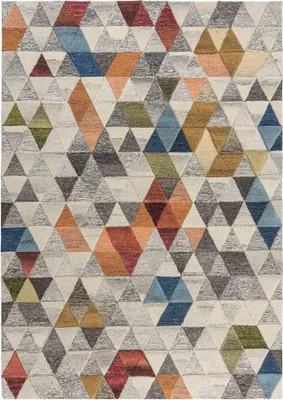 Zdjęcie produktu dla 120x170 cm Wykładzina dywanowa Moda Amari Natural/Multi