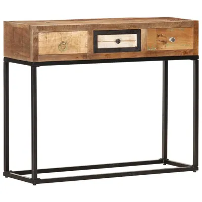 Produktbild von Konsolentisch Golden 90x30x75 cm Altholz Massiv