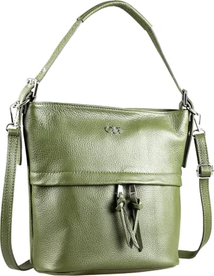 Produktbild von Schultertasche Kopen aus softem Leder von collezione alessandro