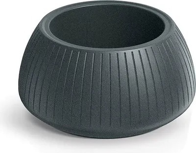 Produktbild von Blumentopf CORO BOWL 40 cm - Farbe: Graphit