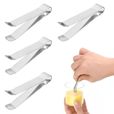Image de Éteignoirs pour bougies - En acier inoxydable - Pour éteindre en toute sécurité les mèches de bougies - Lot de 5