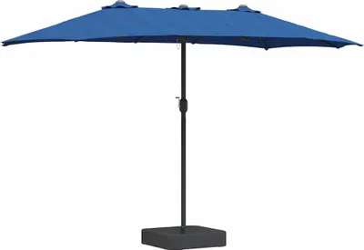 Immagine prodotto di Ombrellone da giardino vidaXL, blu azzurro, 385 x 209 x 244 cm
