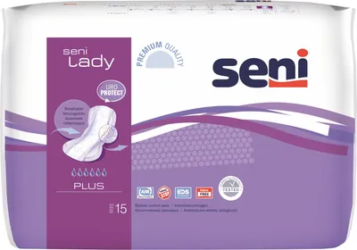 Produktbild von SENI Lady Inkontinenzeinlage plus 15St PZN 03572174