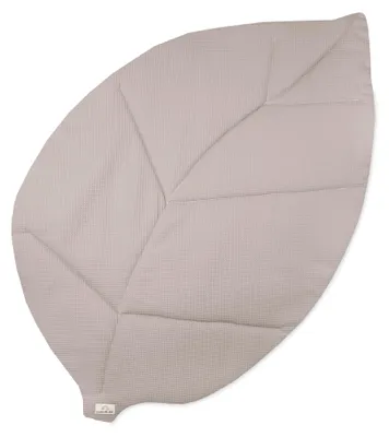 Produktbild von Krabbeldecke Krabbeldecke Blatt Waffelpiqué Nougat 170/110