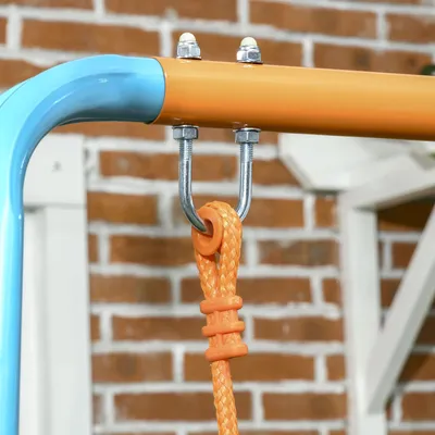 Image de Balançoire d'extérieur pour adolescents et adultes - Modèle T1005-01-02285 - Siège en caoutchouc - Pour jardin et aire de jeux - Âge recommandé : 14 ans et plus