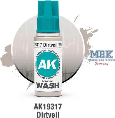 Productafbeelding van AK Interactive S.L. AK-19317 DIRTVEIL - Acrylverfwas