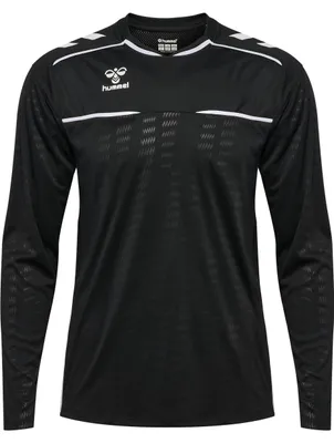Produktbild von Hummel Referee Langarm-t-shirt Schwarz M Mann Schwarz M