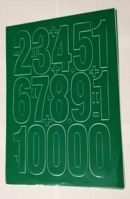 Image de Lettres et chiffres autocollants