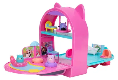 Image de Squishmallows - Squish-a-longs Onderweg Speelset Feest