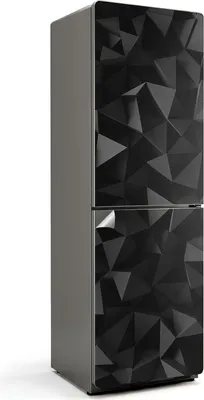 Obrázek produktu pro Trojrozměrná geometrie - samolepka na lednici - samolepicí fólie na lednici - samolepicí fólie na lednici - dekorace do kuchyně - 60x190 cm