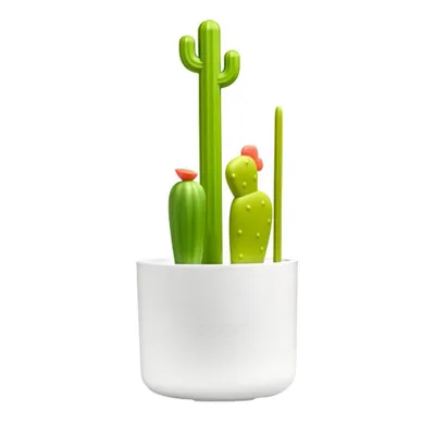 Produktbild von Baby Flaschenbürsten Set 4-teilig mit Strohhalmbürste