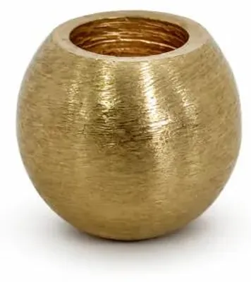 Productafbeelding van Branded By Kaarsenhouder Loua, goud - Ø 5 x 4 cm