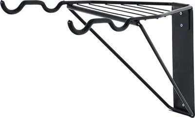 Produktbild von Fahrrad Wandhalterung für 2 Fahrräder, klappbarer Fahrradträger mit Ablagefläche bis zu 45 kg