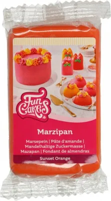 Produktbild von FunCakes Mandelhaltige Zuckermasse Sunset Orange 250 g