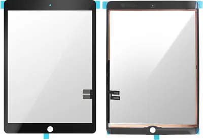 Obrázek produktu pro Náhradní díl digitizér iPad 9 2021 iPad 8 2020 iPad 7 2019, dotykové sklo - černý