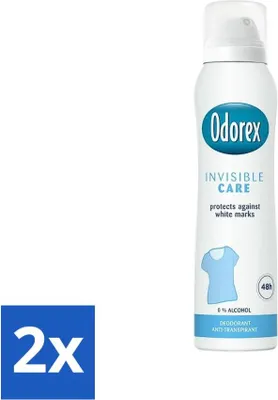 Produktbild von Odorex Deodorant Spray Unsichtbare Pflege 150 ml - Vorteilspack - 2 Stücke