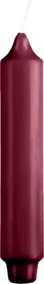 Produktbild von Stabkerzen mit Zapfenfuß Bordeaux 170 x Ø 30 mm, 12 Stück