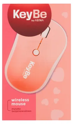 Immagine prodotto di Mouse wireless rosa KeyBy Astra