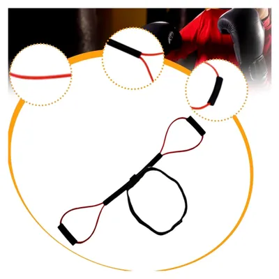 Produktbild von Box Widerstandsband, Elastisches Kraftseil Zubehör, Geeignet für Fitnesstraining, Fitnessstudio Und