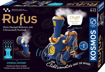 Obrázok produktu pre Kosmos Rufus, Stavebnica, 8 rok / roky, Vyžadované batérie