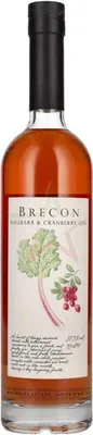 Produktbild von Brecon RHUBARB & CRANBERRY Gin 37,50 % 0,70 Liter