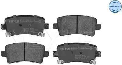 Produktbild von MEYLE 025 244 2116/W Bremsbeläge Hinten für OPEL INSIGNIA Caravan INSIGNIA INSIGNIA Stufenheck INSIGNIA A Country Tourer (G09) für SAAB 9-5 (YS3G)