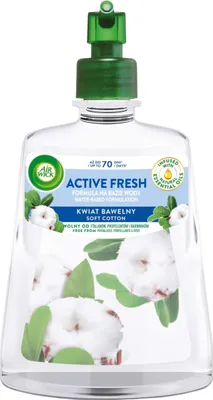 Zdjęcie produktu dla Air Wick Wkład do Automatycznego Odświeżacza Zapach Kwiat Bawełny 228ml