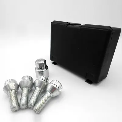Obrázek produktu pro Zámky ráfků M12x1,25, 31 mm, kuželový výstupek 60°, SW19, zámek kola pro