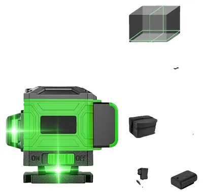 Image de Niveau laser, 8 lignes, fonction autonivelante, 8 Lignes + sac de transport