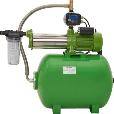Produktbild von CHM GmbH Hauswasserwerk 100 Liter, 1650 Watt 6,5 Bar, Gartenpumpe mit Druckschalter