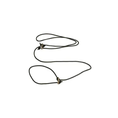 Produktbild von Lautlose Jagdleine Leder Rundleder Retrieverleine Leine 6mm ca. 280cm braun