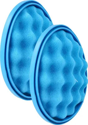 Produktbild von vhbw 2x Staubsaugerfilter kompatibel mit Samsung VC07F50VNVR/EN, VC07F50VNRB/SW Staubsauger - Schaumstofffilter, Vormotorfilter Blau Weiß
