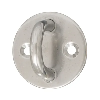 Produktbild von Augplatte rund, 6mm, Edelstahl A2