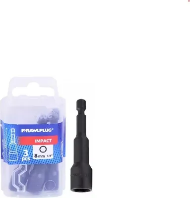 Produktbild von Kraft-Steckschlüsseleinsatz 13X65mm, 3er-Pack